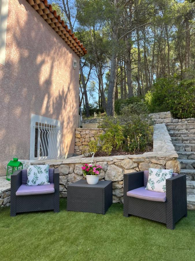 Ferienwohnung T2 Avec Jardin Et Piscine Privee Velaux Exterior foto